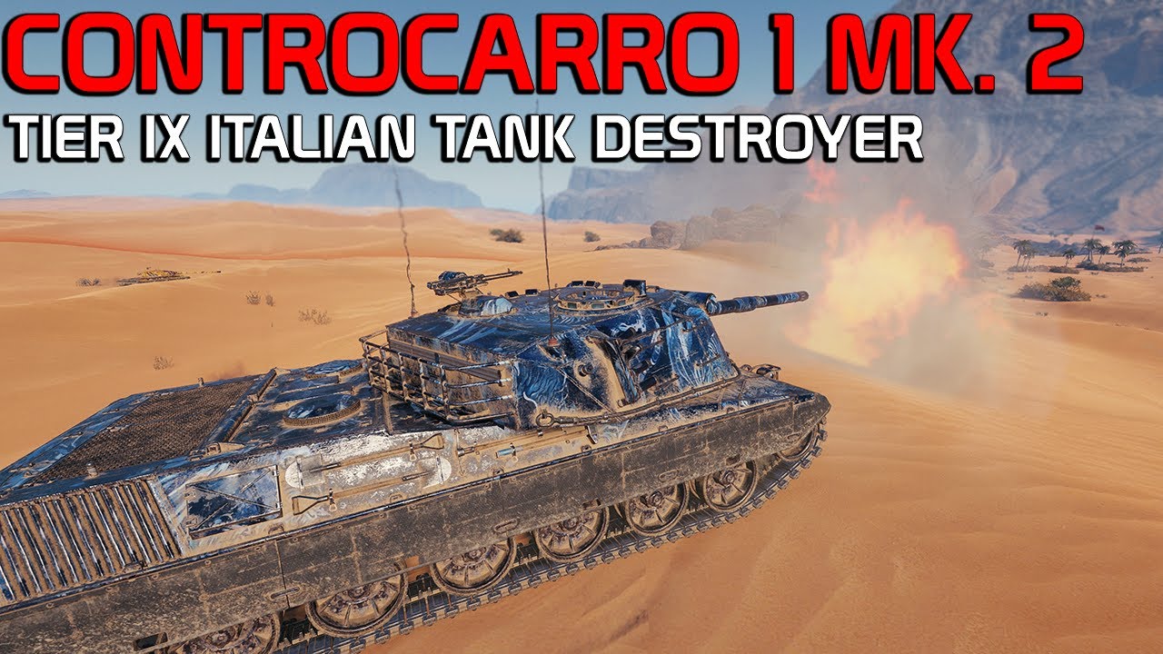 First time on the channel! Italian Tier IX TD: CC-1 Mk. 2 | World of Tanks