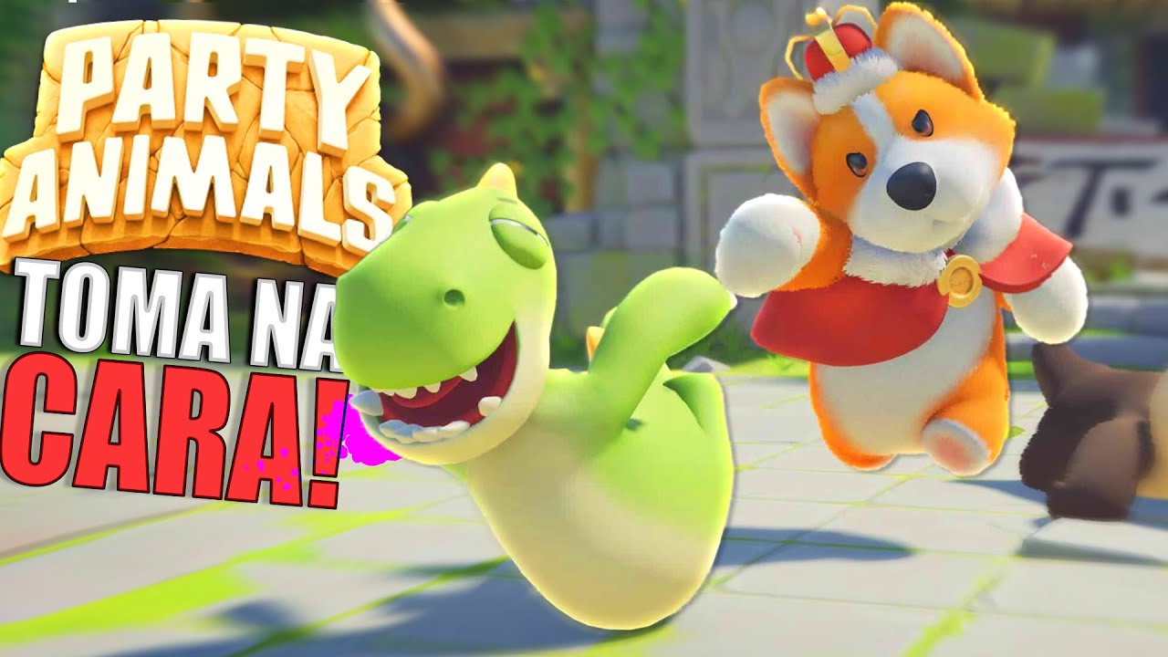 Risos e Gritos com amigos no Party Animals