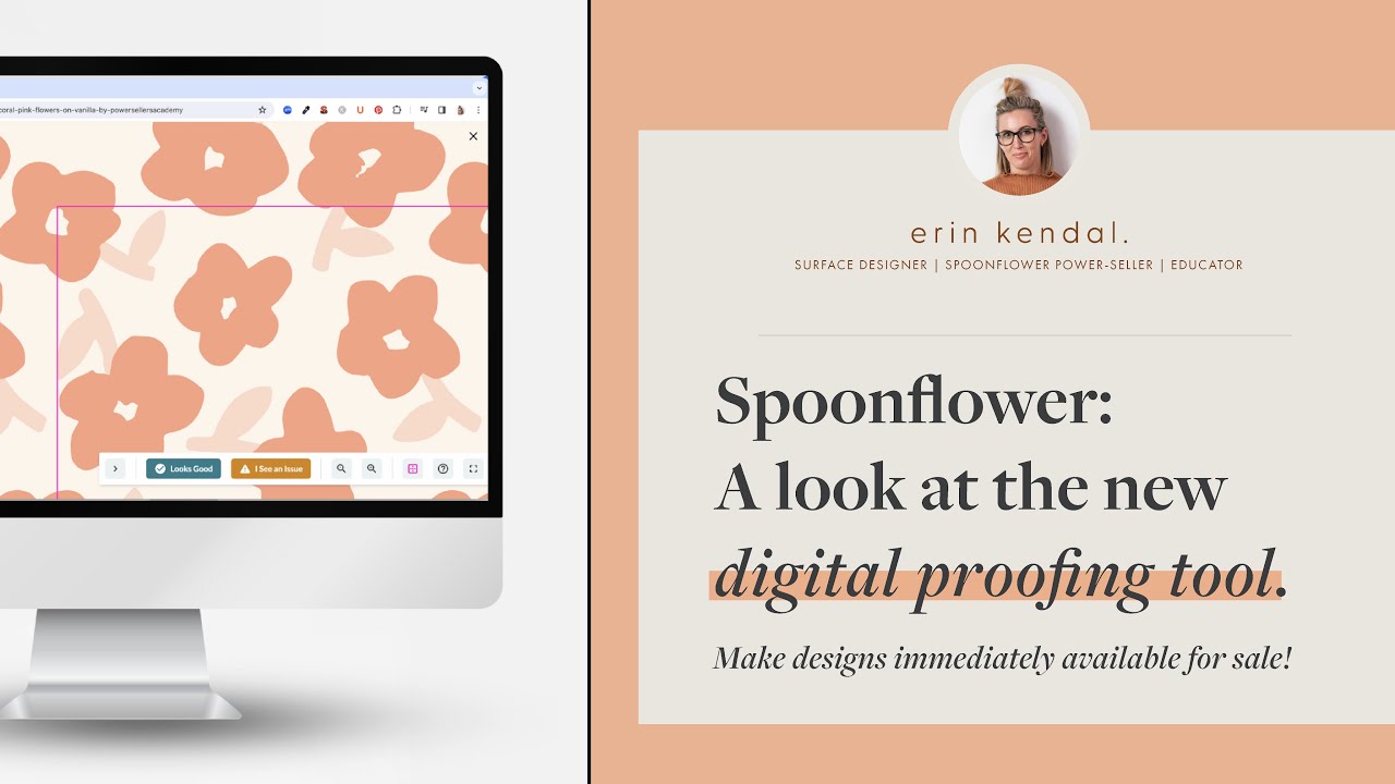 NEW SPOONFLOWER PROOFING: Essential notes on the NEW digital proofing process!
