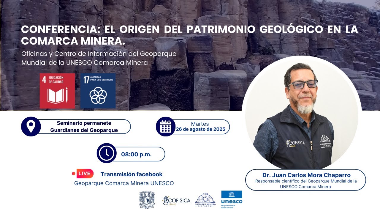 Conferencia: el origen del patrimonio geológico en la comarca minera