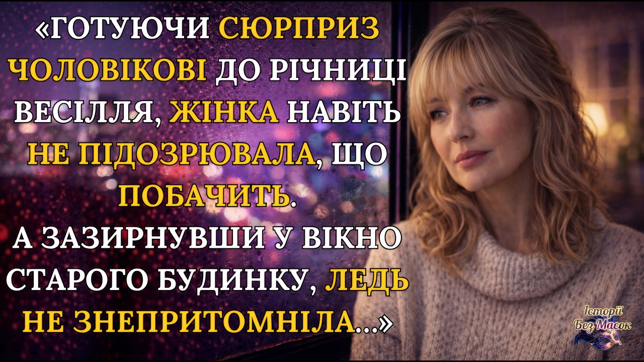 «Сюрприз на річницю… Але у вікні старого будинку вона побачила...»