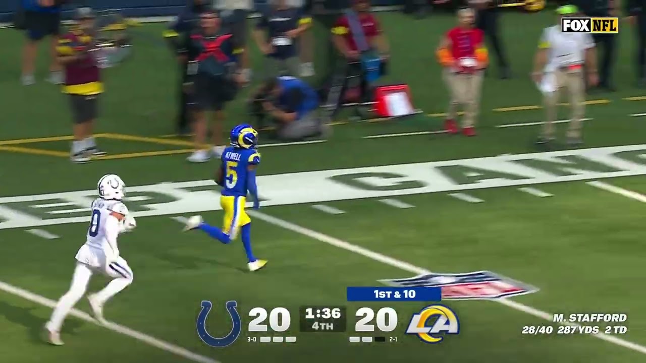 Matthew Stafford Hits Tutu Atwell for 88-Yard Game-Changing TD vs. Colts 
