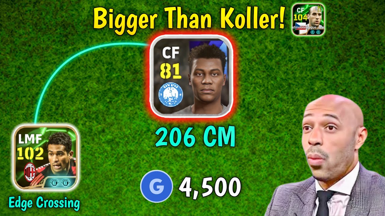 Тестирование самого высокого игрока в eFootball 2026 | Обзор 206 CM Monster Striker 🔥