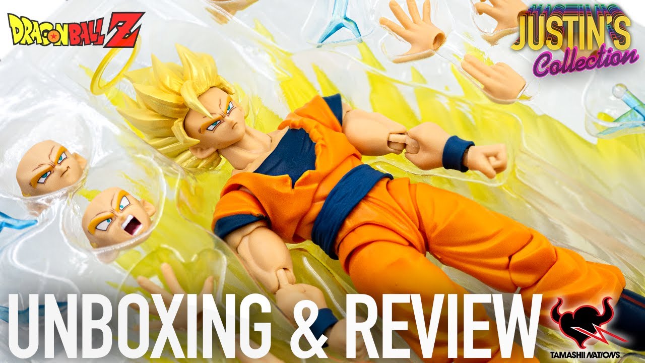 Goku Super Saiyan 2 Dragon Ball Z SDCC Exclusive S.H.Figuarts Unboxing & Review
