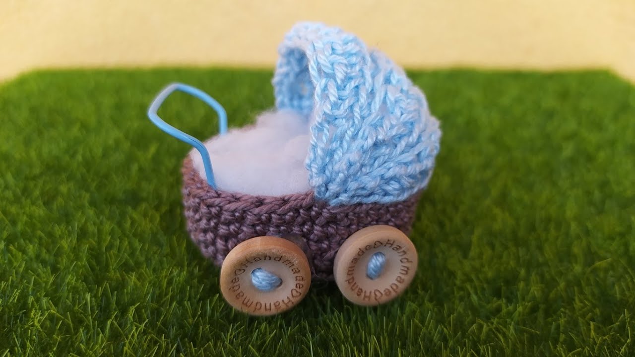Урок вязания коляски Favor крючком 🎀👶🏻