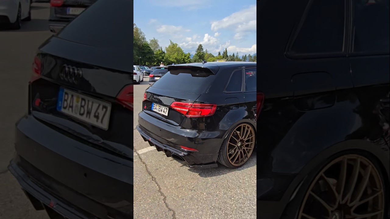 Тюнинг Golf 8 GTI с использованием Golf 6 GTI и Audi RS3 