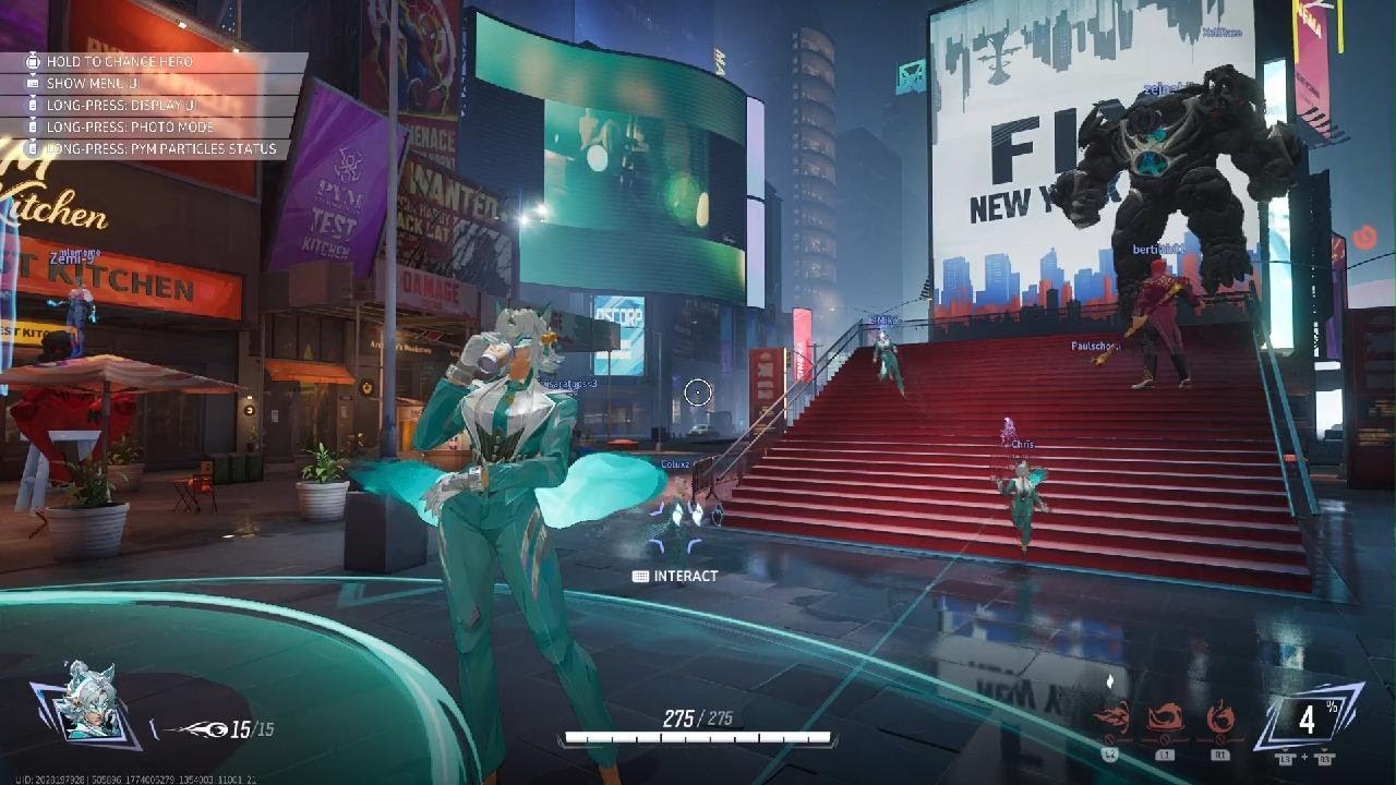 Marvel Rivals White Fox at Times Square