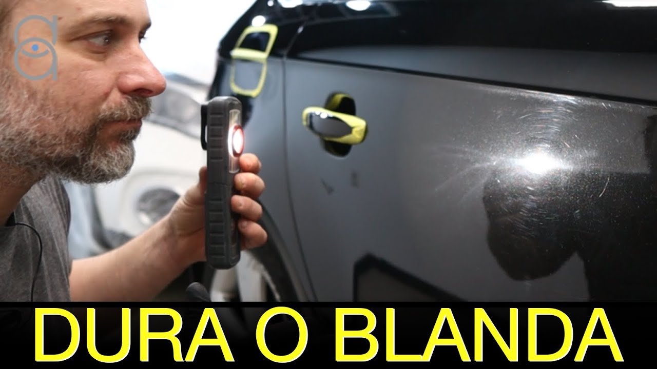 PINTURA DURA O BLANDA - Como saber la dureza de la pintura para pulir - Audi A3 - Amarante Detailing