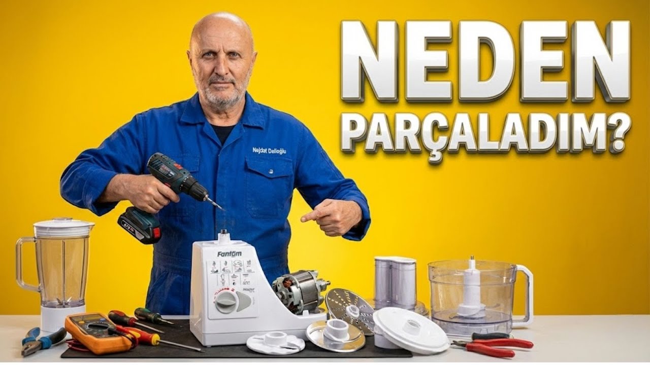 Hamur  Yoğurma Makinasını Neden Par&ccedil;aladık?