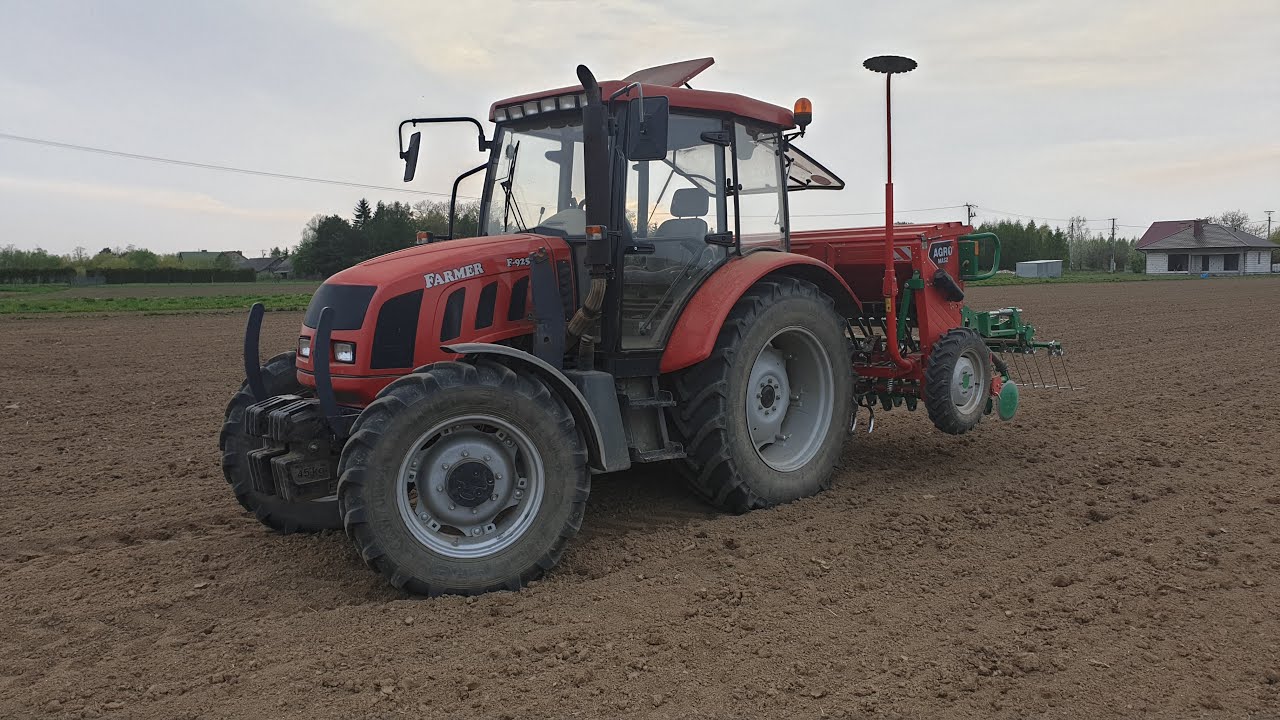 Vlog 21. Młody Rolnik. Siew Soi 2019. Farmer & Agro Masz SR300