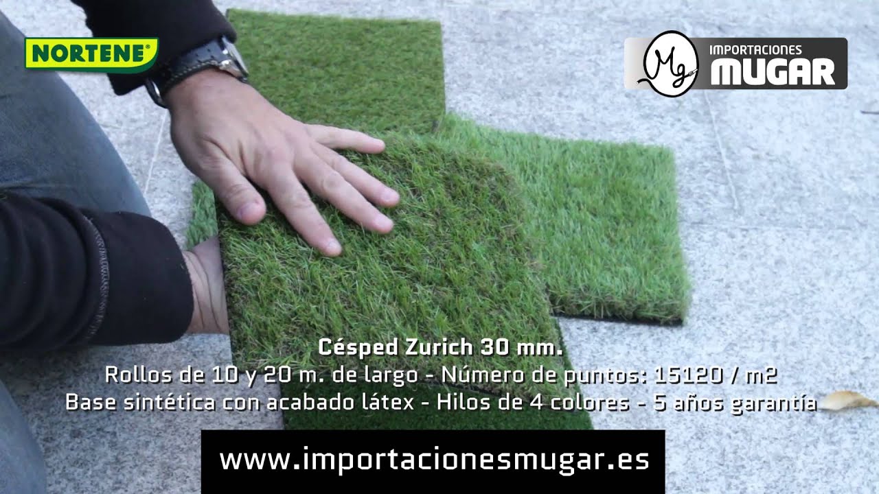 Análisis de 5 tipos de Césped artificial. Diferencias y calidades