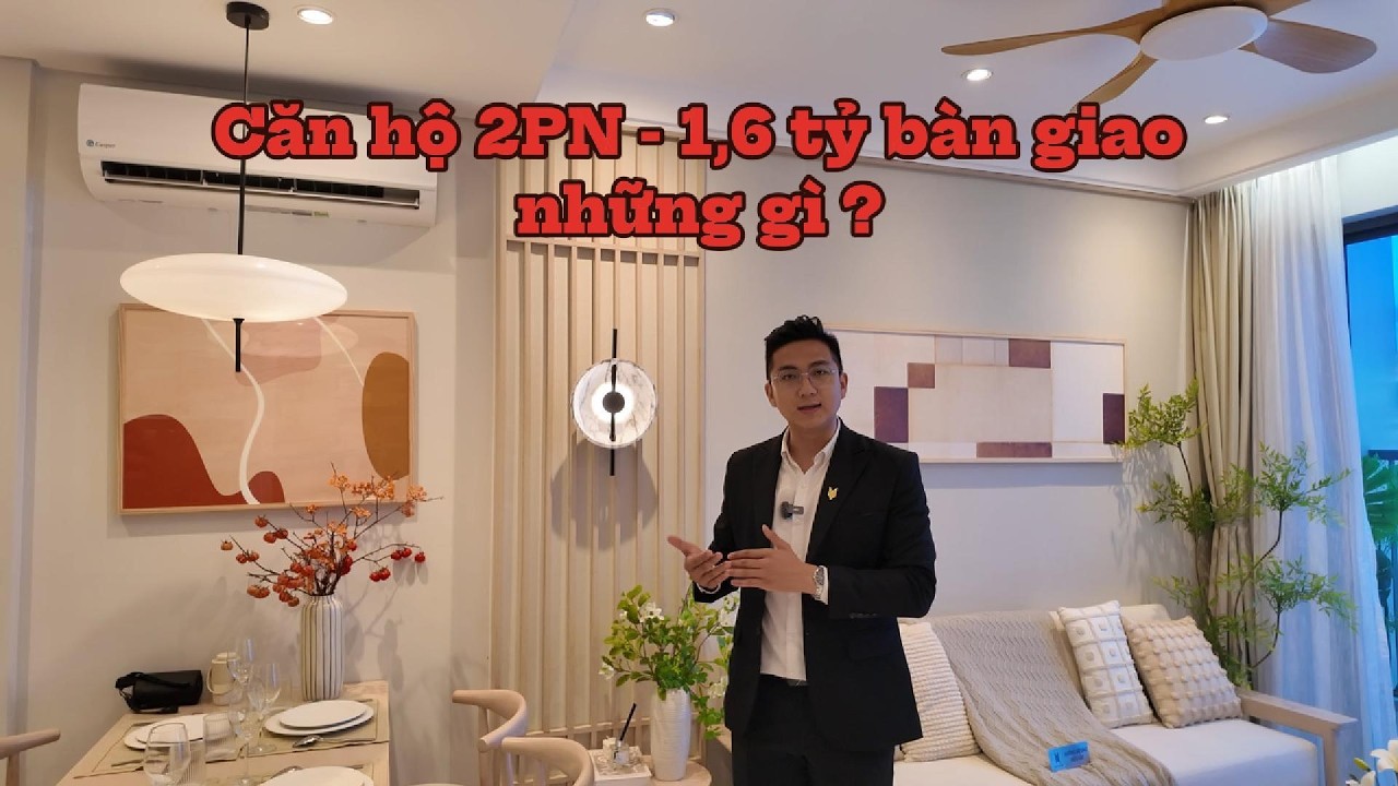 Căn hộ 2PN - 1,6 tỷ của CĐT Gỗ An Cường sẽ bàn giao những gì ?