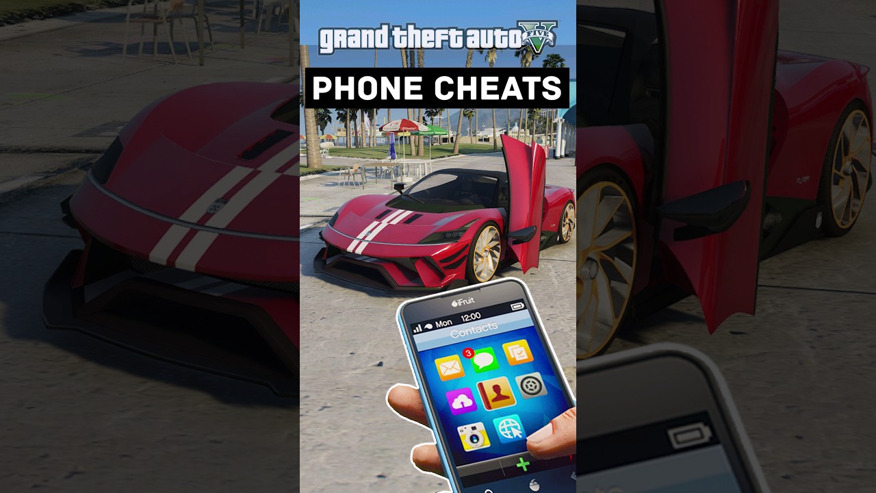 GTA 5 - VEHICLE PHONE CHEAT CODES