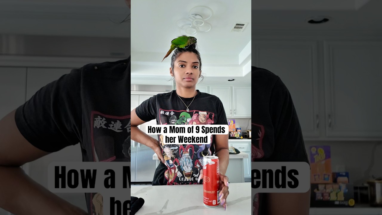 My weekends are busy and sometimes I get lectures 🫠.  #momof9  #cleaning