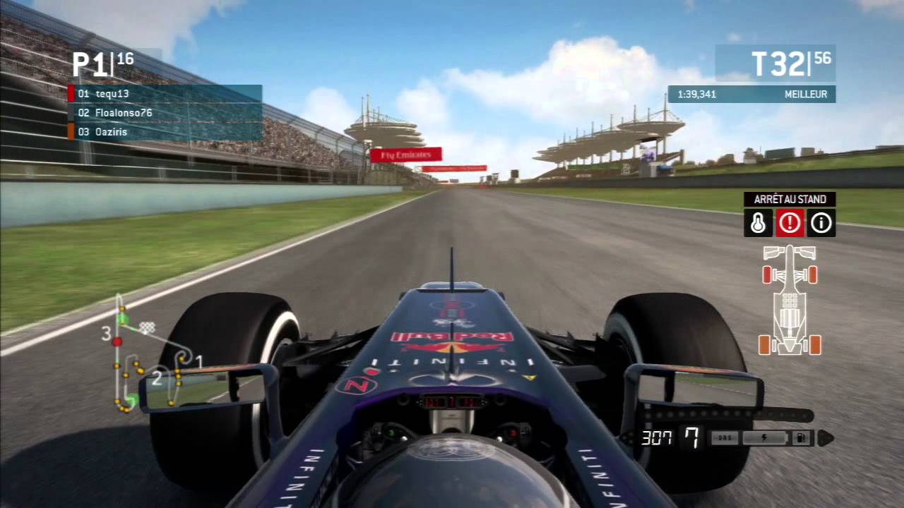 F1 2013 - Team F1  PS3 - Shanghai  - 100% - No Assists