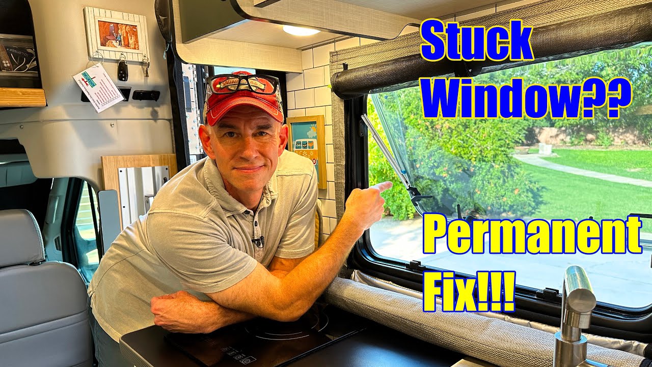 Fix Your Stuck Acrylic Windows - FOREVER! Easy and inexpensive mechanism replacement.
