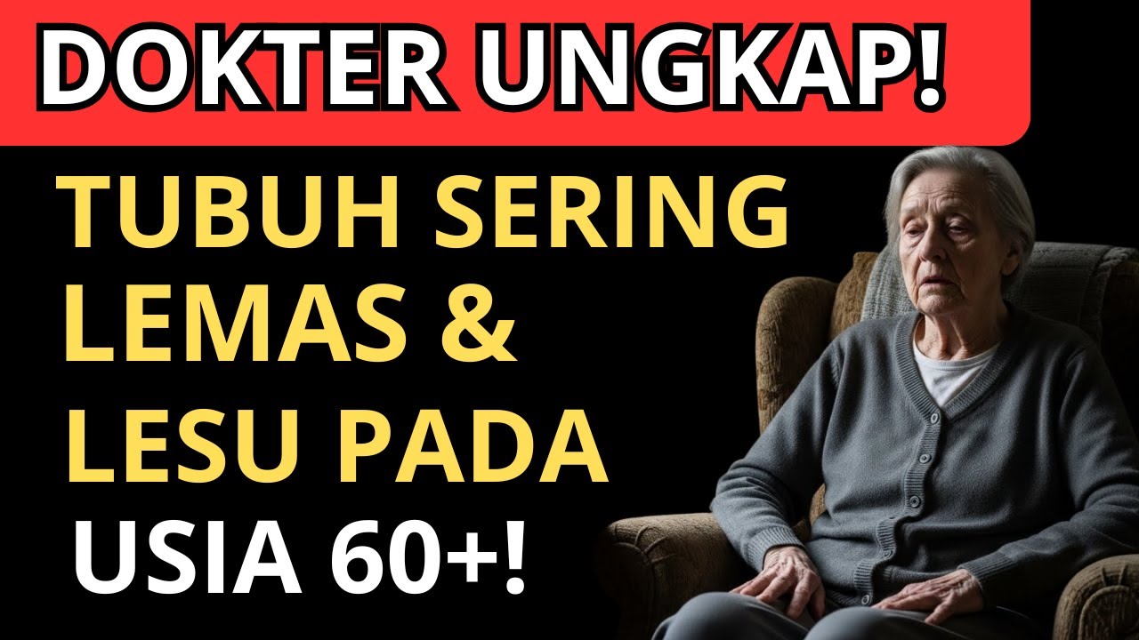 DOKTER UNGKAP‼️ PENYEBAB TUBUH SERING LEMAS DAN LESU DI USIA 60+