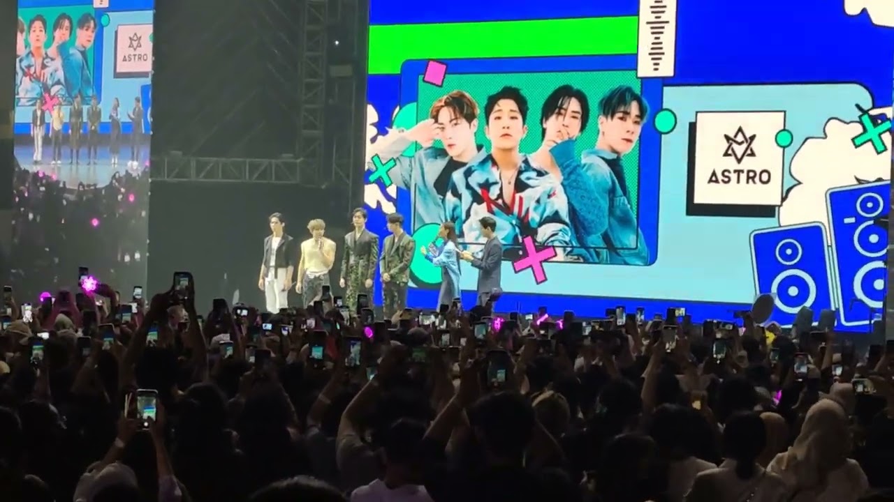Astro, tanpa Eunwoo dan MJ, di BLIF