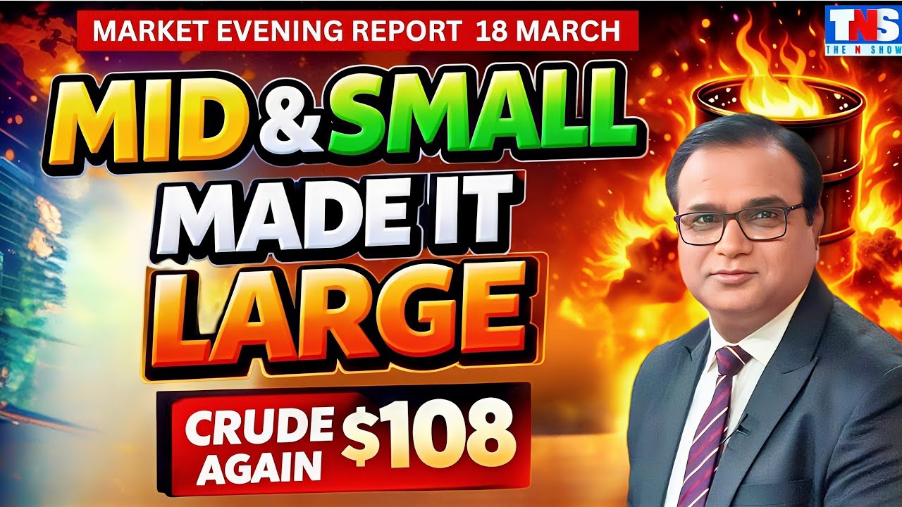 Market Rally Stops Suddenly! IT Boom, Crude Oil Shock & War News Explained | The N Show