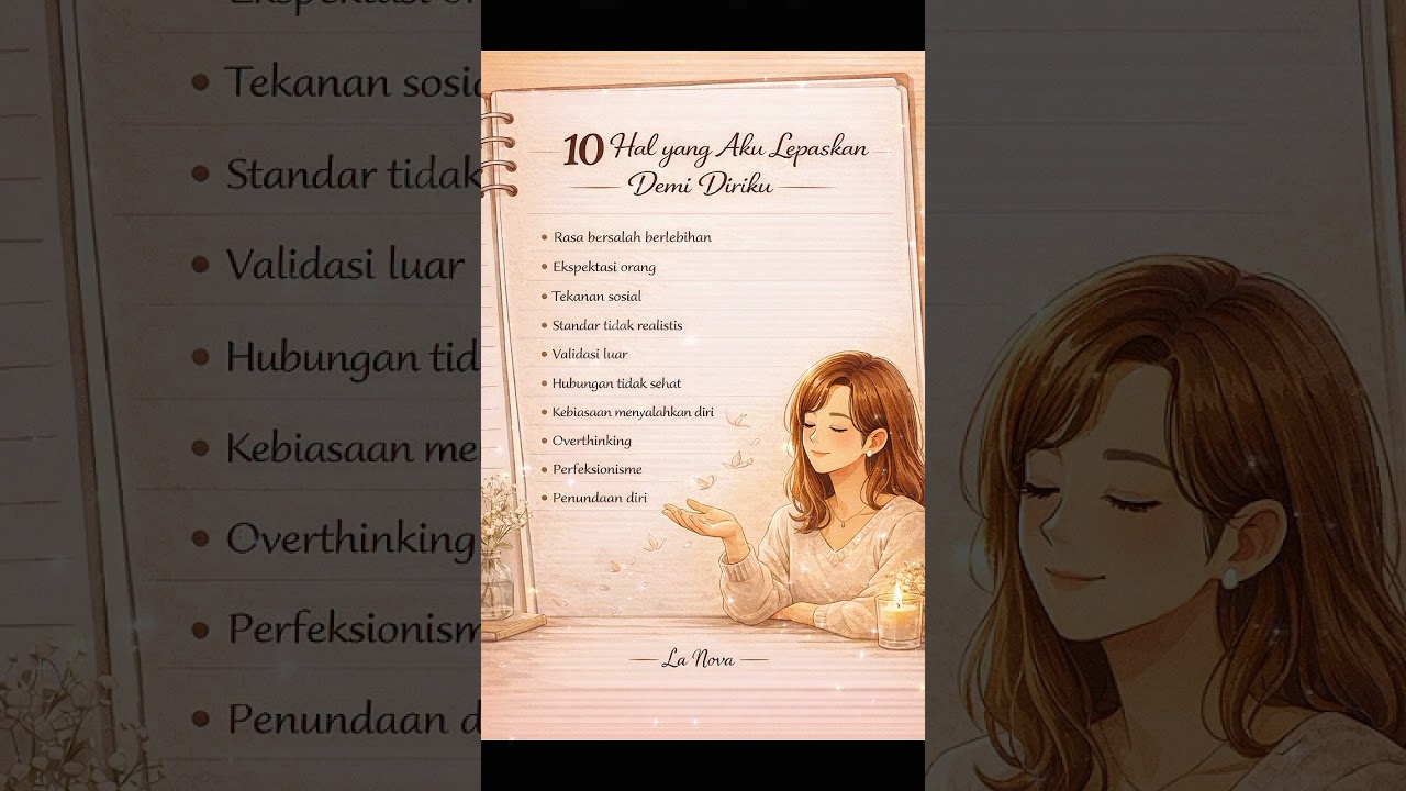 10 Hal Yang Aku Lepaskan Demi Diriku