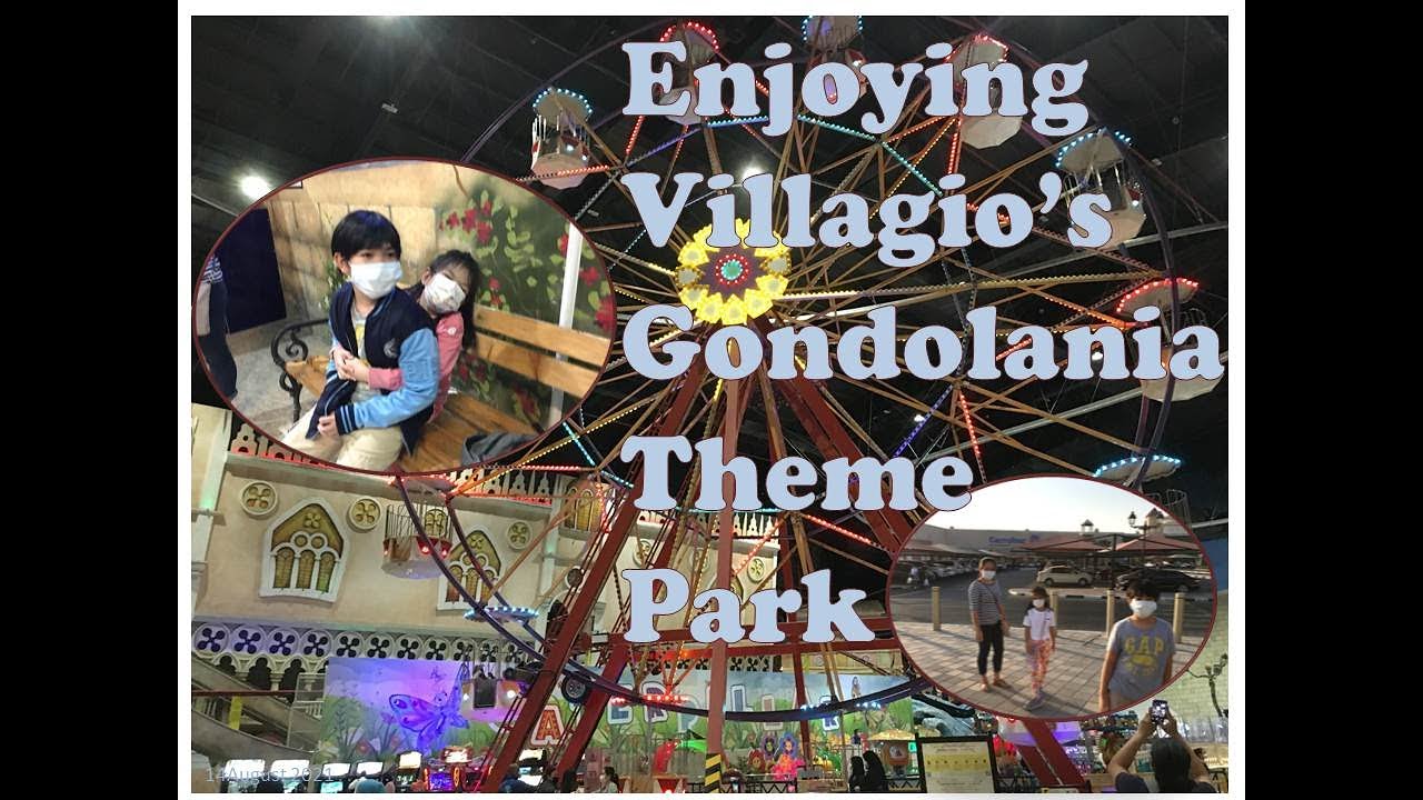 Enjoying Villagio's Gondolania Theme Park