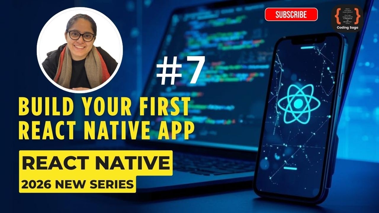 Build Your First React Native App | Explained in Hindi