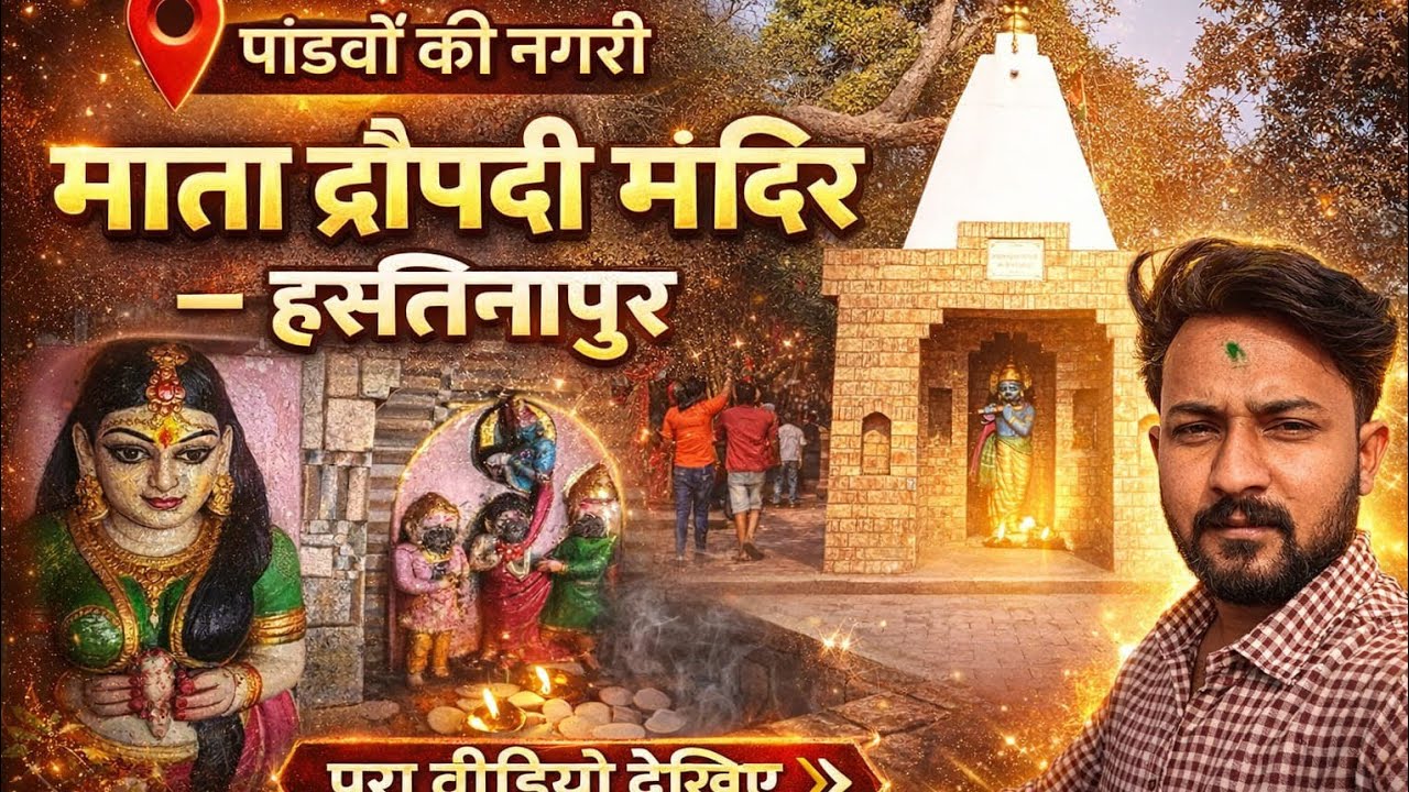 हस्तिनापुर द्रोपदी मंदिर#viral #youtube #viedo#हैप्पी होली # काली माता का मंदिर#viral #best ब्लॉग