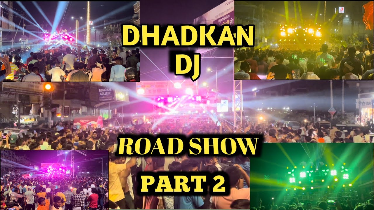Dhadkan Dj night show Bareilly kawadyatra 2024 #kawadyatra #djrimix #bareilly