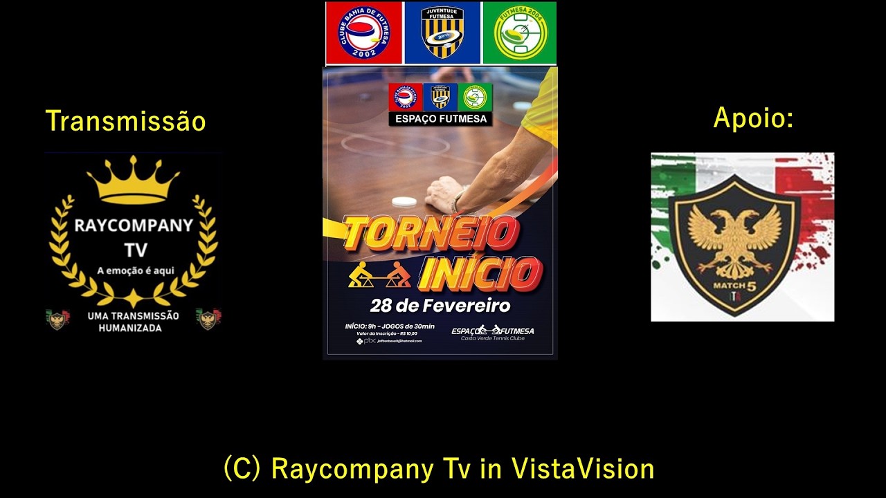 RAYCOMPANY TV In VistaVision está ao vivo! Quartas de final