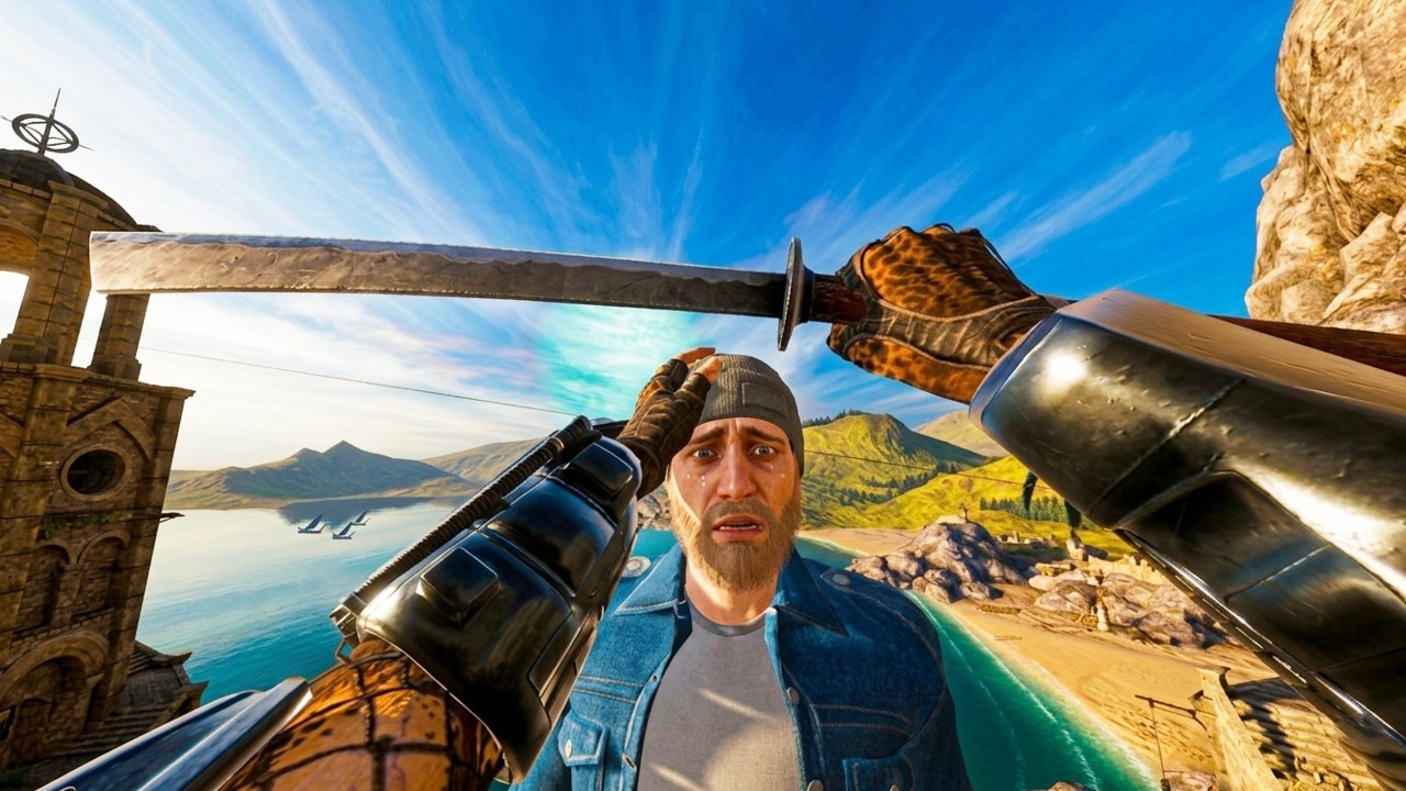 Becoming The Predator in Blade and Sorcery VR...