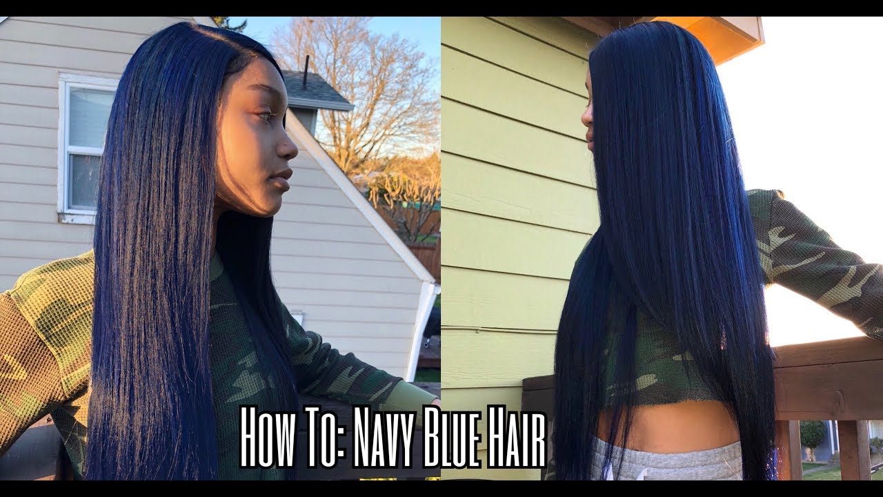 HOW TO: NAVY BLUE HAIR | FT YOLISSA HAIR | LANI FELI