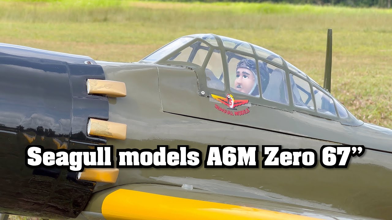 Seagull Models A6M Zero 67&rdquo;