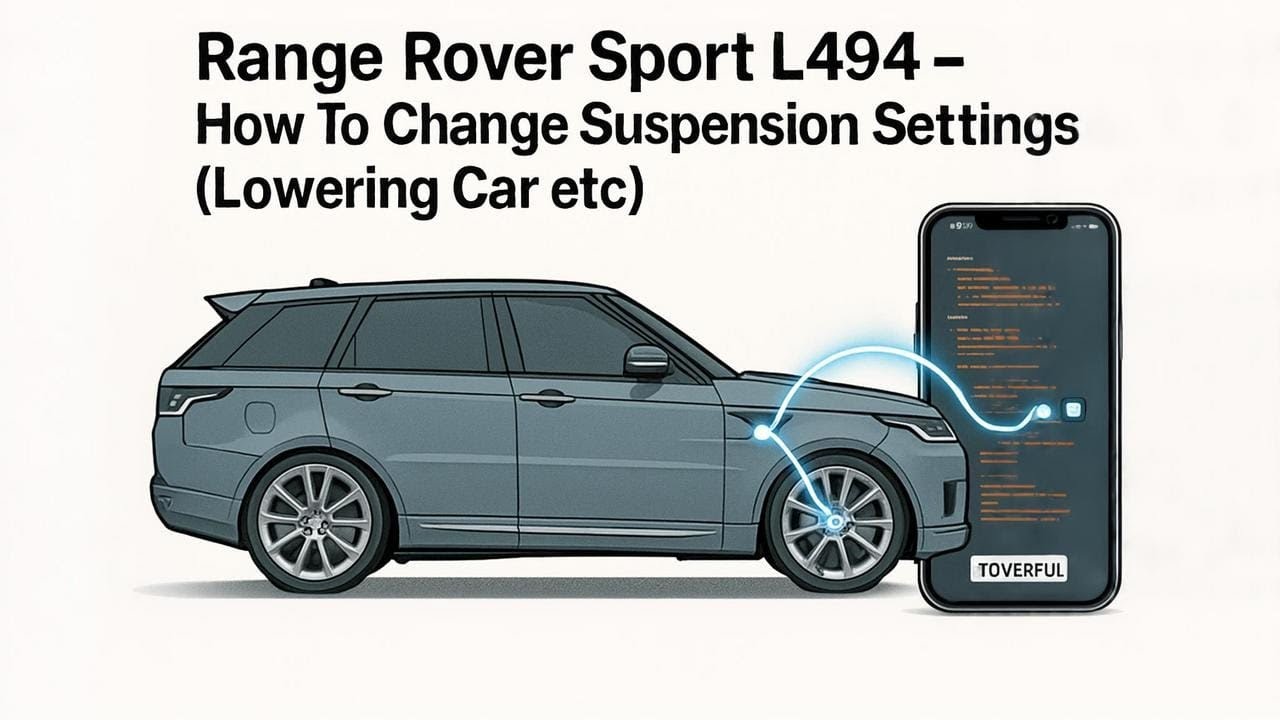 Как опустить Range Rover Sport L494 L405 / Рекомендации по регулировке высоты подвески