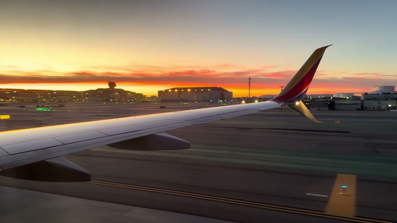 4K - Early morning arrival - KLAX - 24R - Southwest 1456 - 12-28-25 - iPhone 17 Pro Max