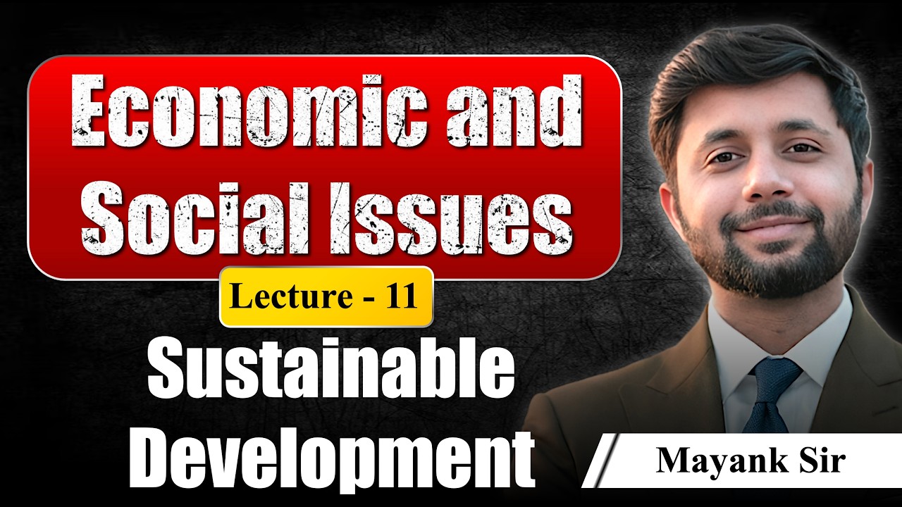 Sustainable Development | ESI Live Lecture | RBI Grade B 2026 | NABARD Grade A 2026