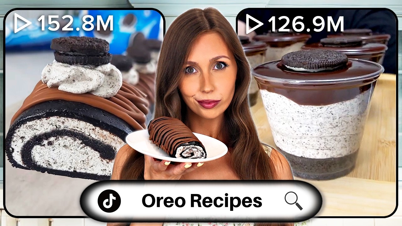 I Tested the MOST VIEWED TikTok Oreo Desserts
