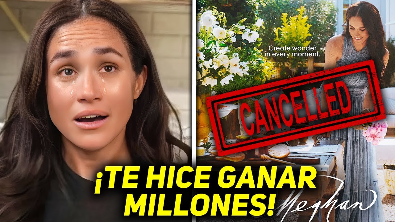 Meghan Markle Pierde los Nervios Despu&eacute;s de que Netflix Cancela su Programa de Cocina