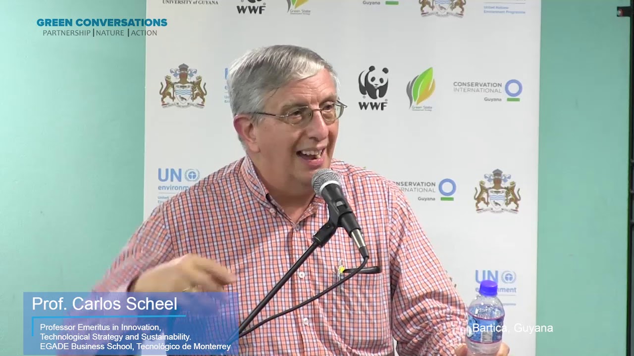 Green Conversations - Bartica:  Presentation by Prof Carlos Scheel
