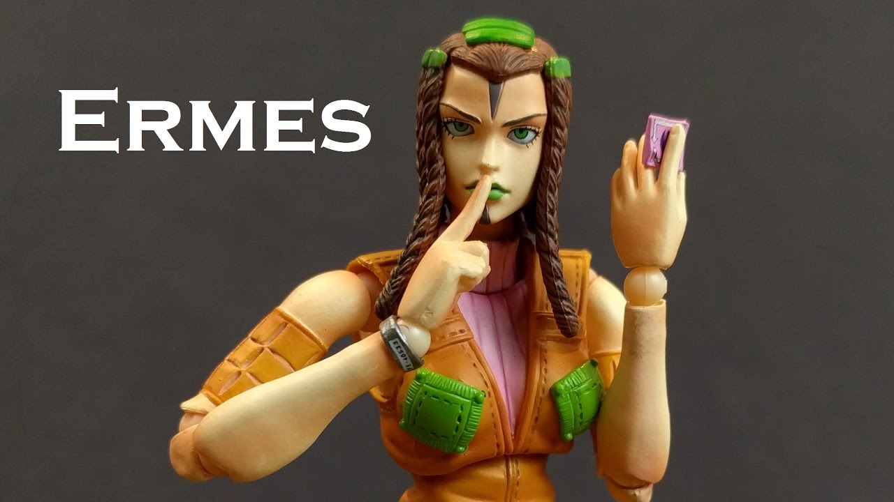 Super Action Statue ERMES COSTELLO Figure Review (Jojo's Bizarre Adventure)