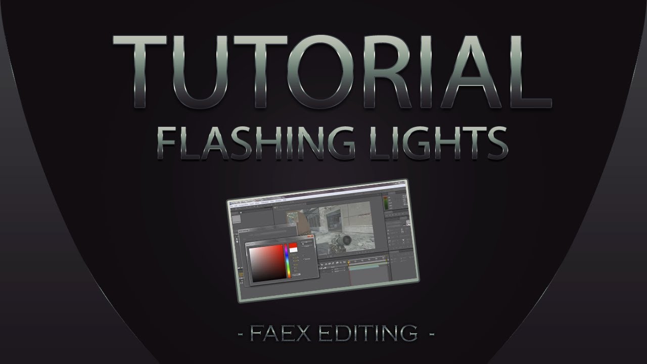 After Effects | Flashing lights with music Tutorial