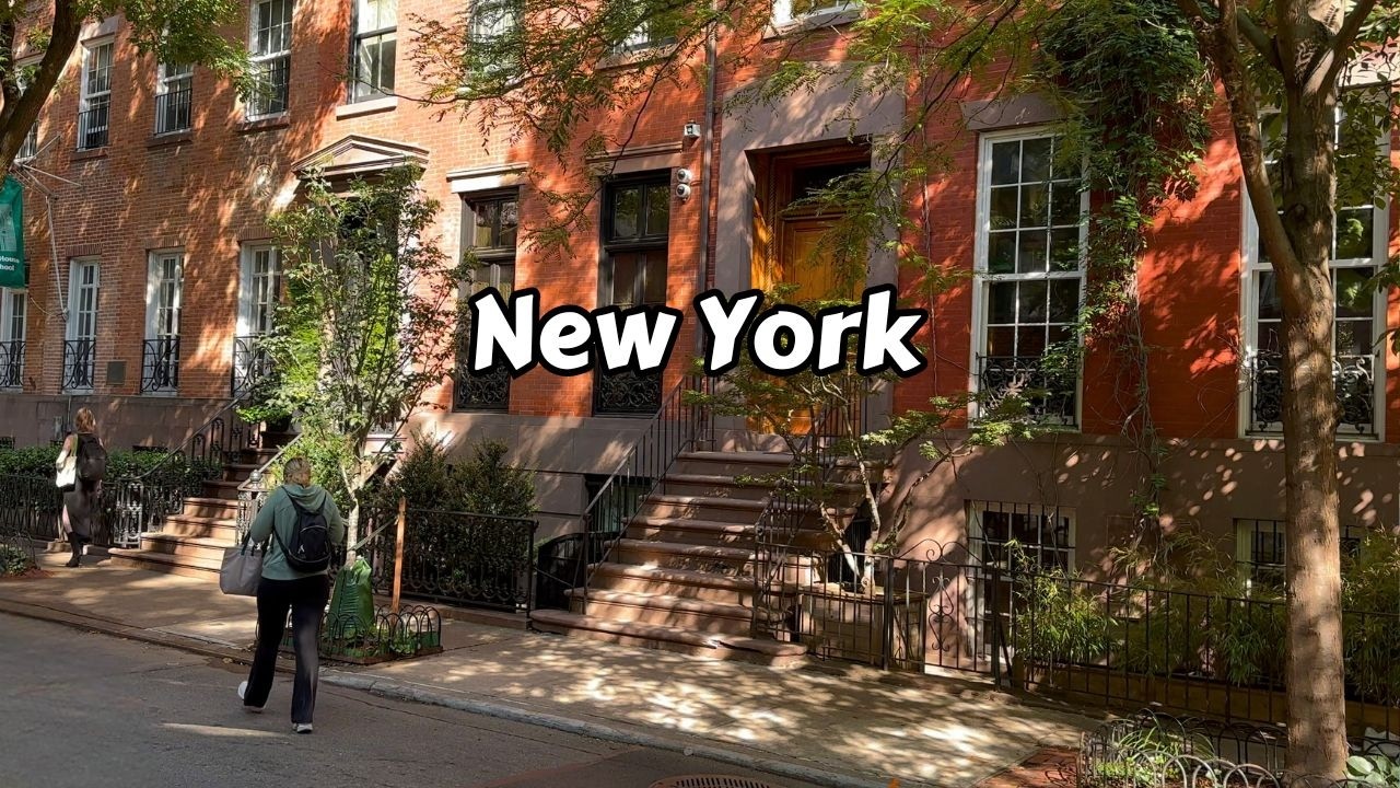 Greenwich Village 4k Morning Walk New York City