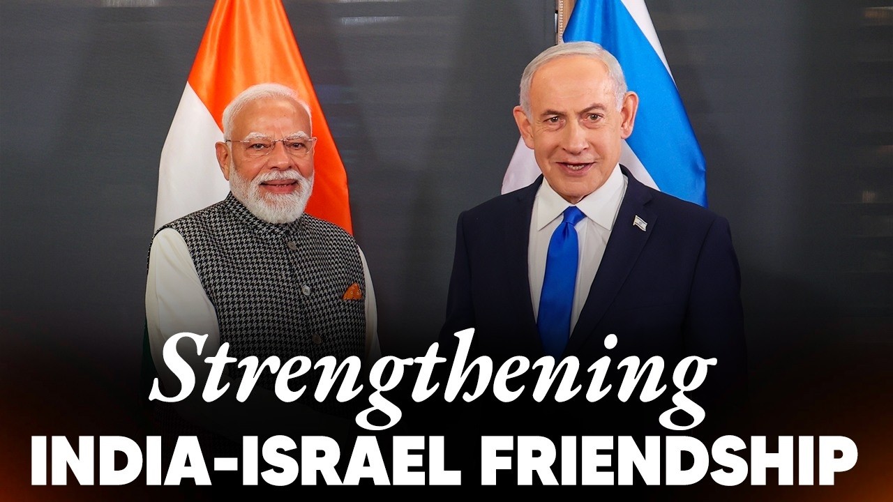 LIVE: PM Modi meets with PM Benjamin Netanyahu in Tel Aviv