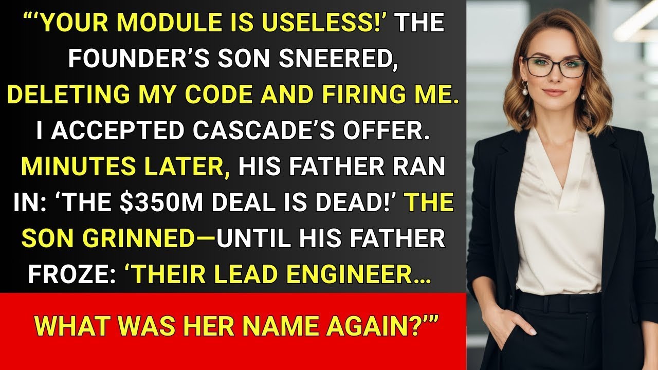They Fired Me, Wiped My Code… and Lost Their $350M Acquisition Deal
