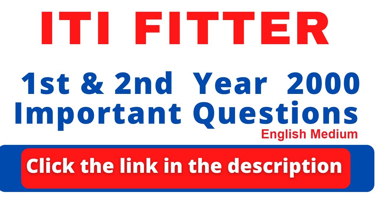 iti fitter question paper | fitter theory question paper | nimi question bank fitter | ncvt