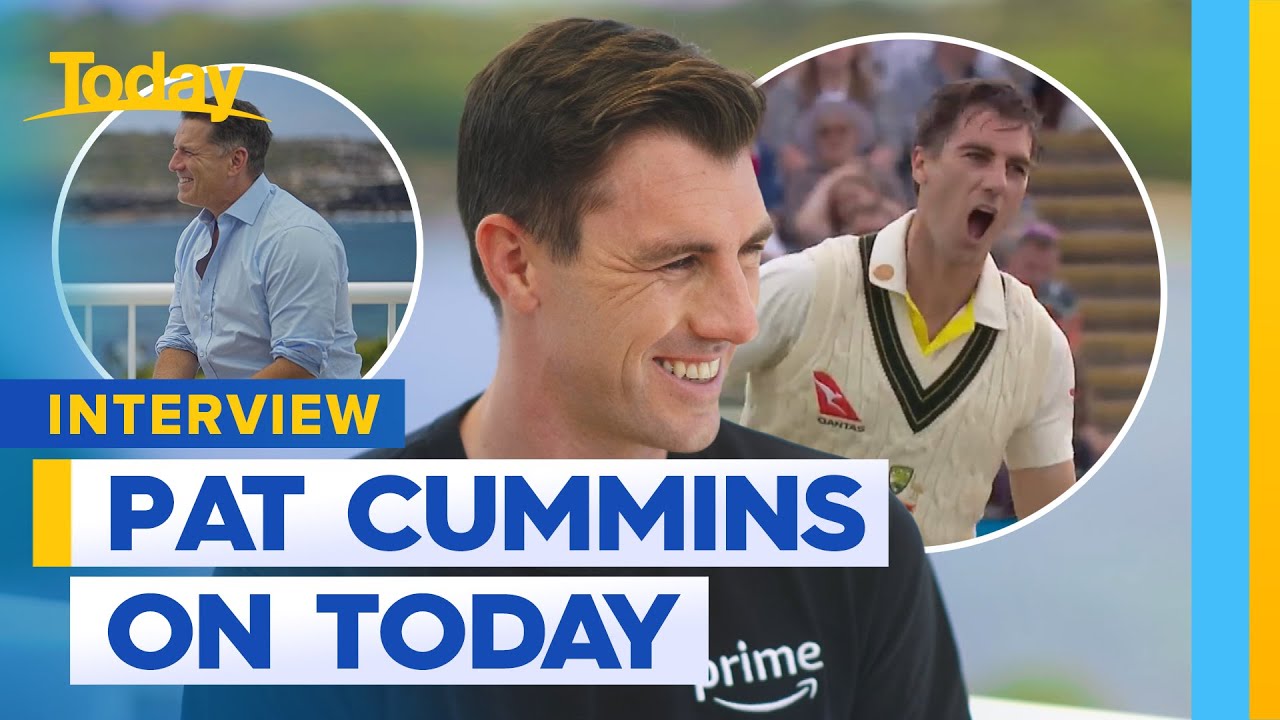 Pat Cummins catches up with Today | Today Show Australia