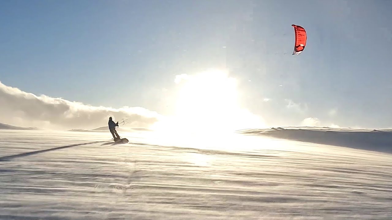 Hardangervidda Snowkite - Dag 1 av 4 (2024): Eventyret startar!  Friske forhold