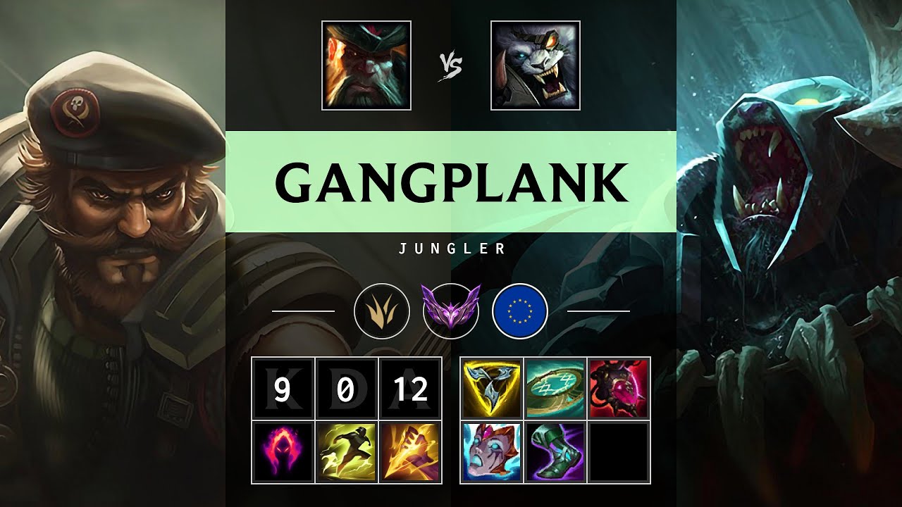 Gangplank Jungle vs Rengar - EUW Master Patch 25.18