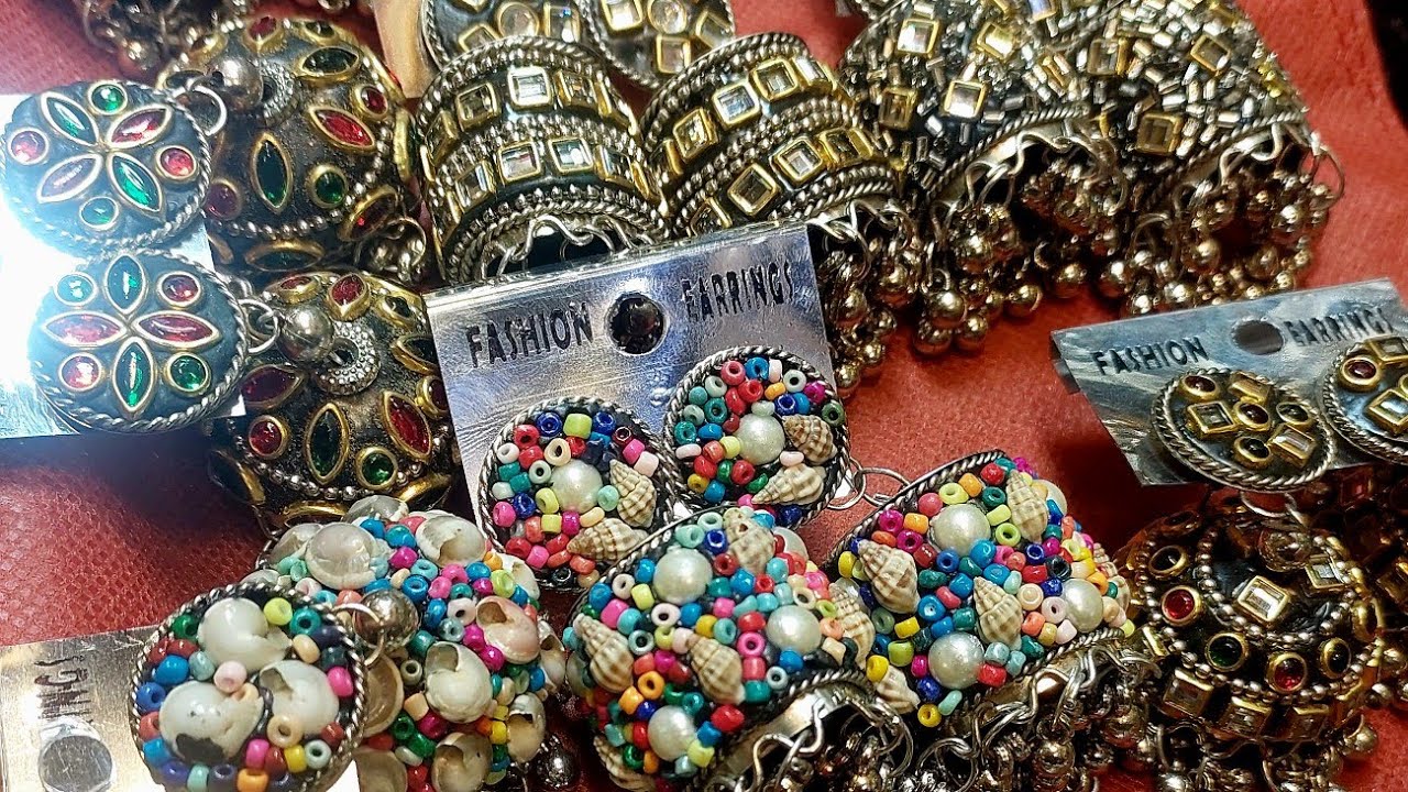 New Afghani Coloring Jhumka Collection | Trendy Oxidized Earrings 2025 ✨