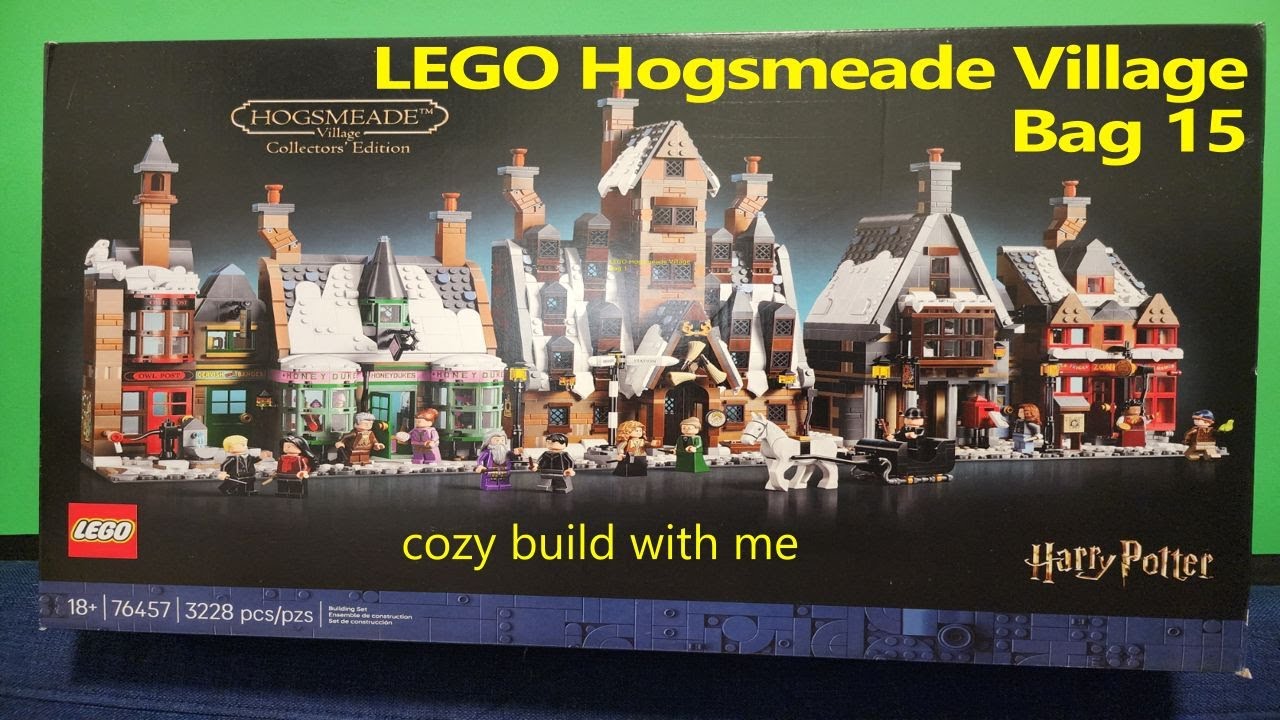 The LEGO Hogsmeade Village set 76457 bag 15 cozy build