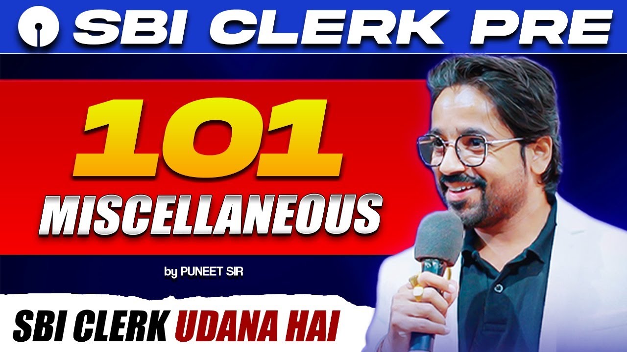 101 Miscellaneous Reasoning Marathon | SBI Clerk Pre & IBPS Clerk Pre 2025 | Reasoning by Puneet Sir